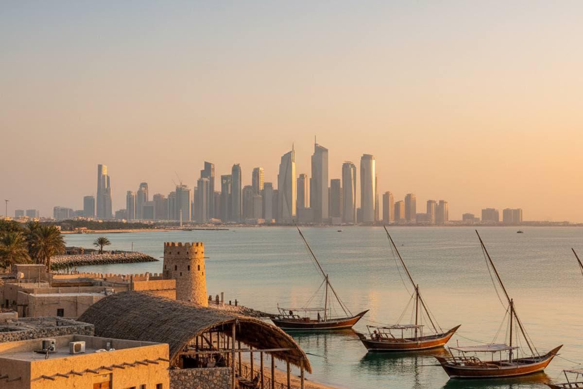 Heritage Village and Breakwater, Breakwater, Abu Dhabi