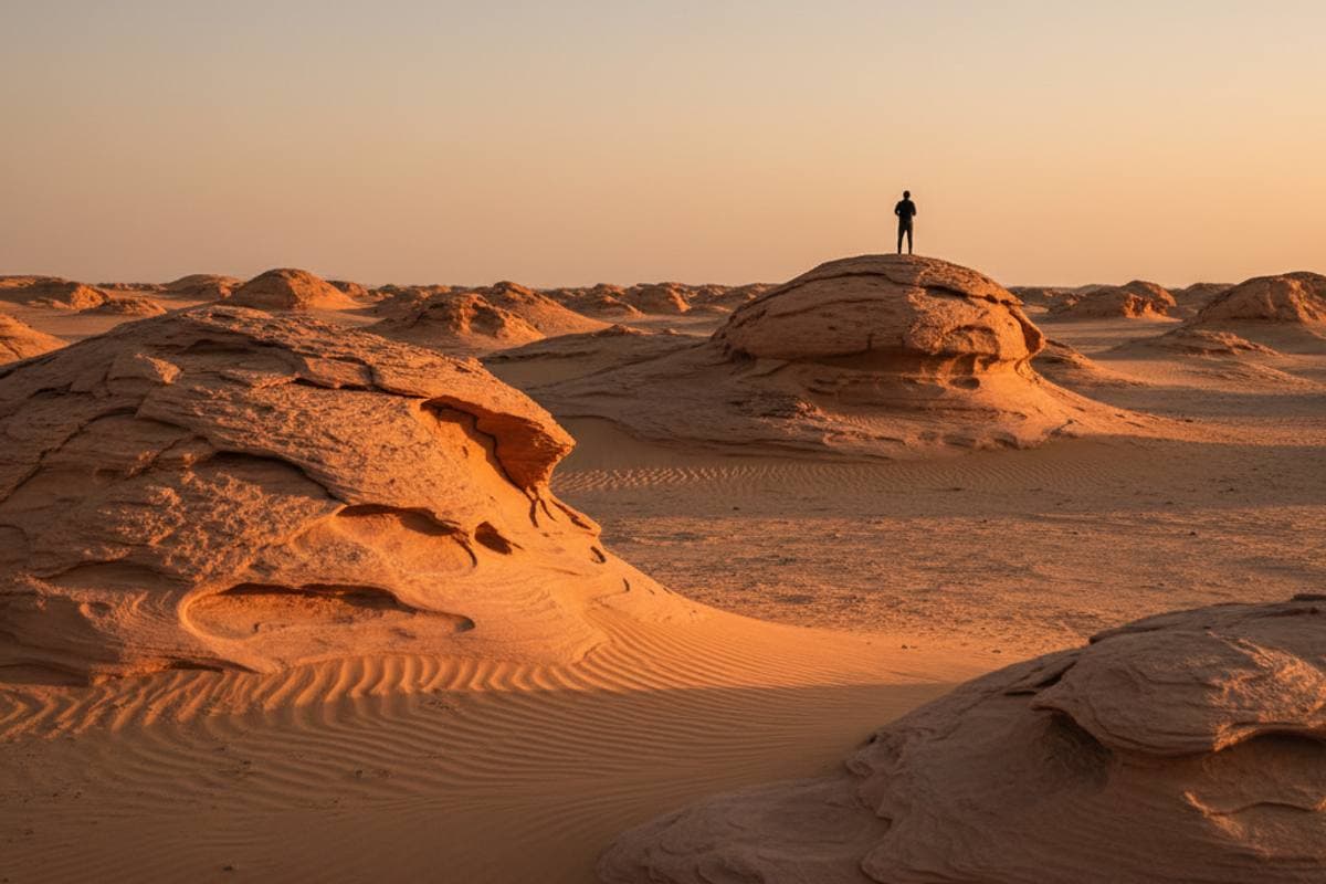 Al Wathba Fossil Dunes, Al Wathba, Abu Dhabi
